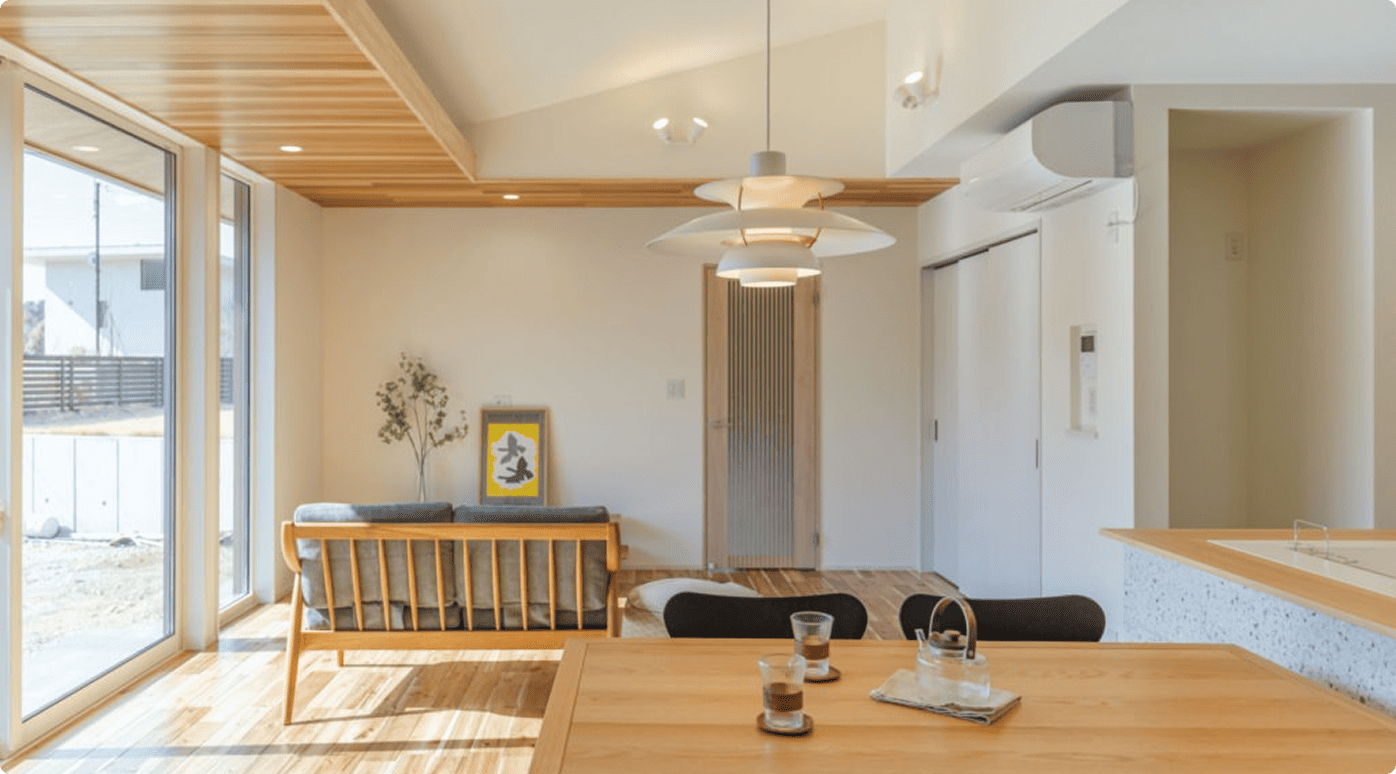 暮らしを楽しむ和モダンの平屋
