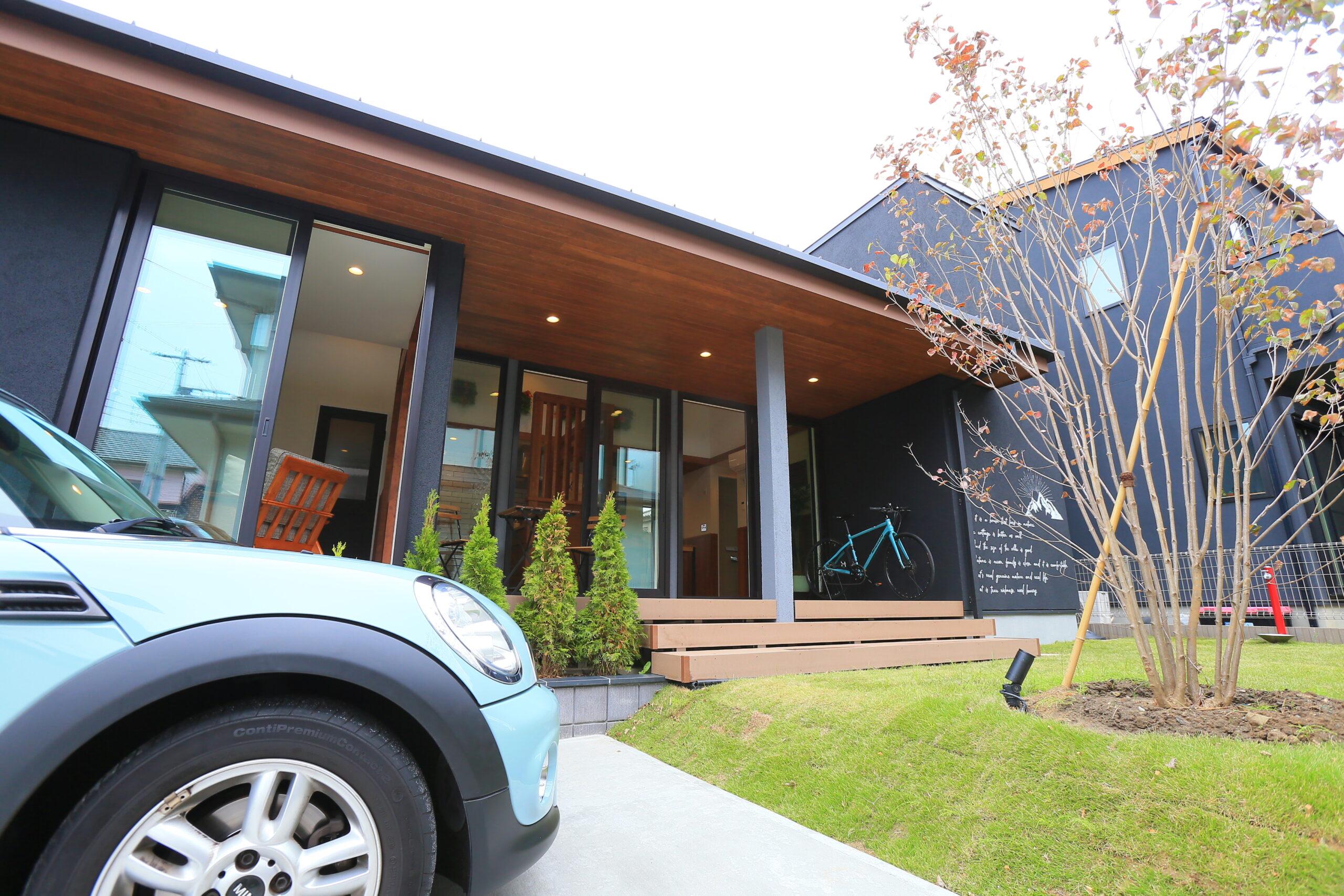 遊び心満載の平屋