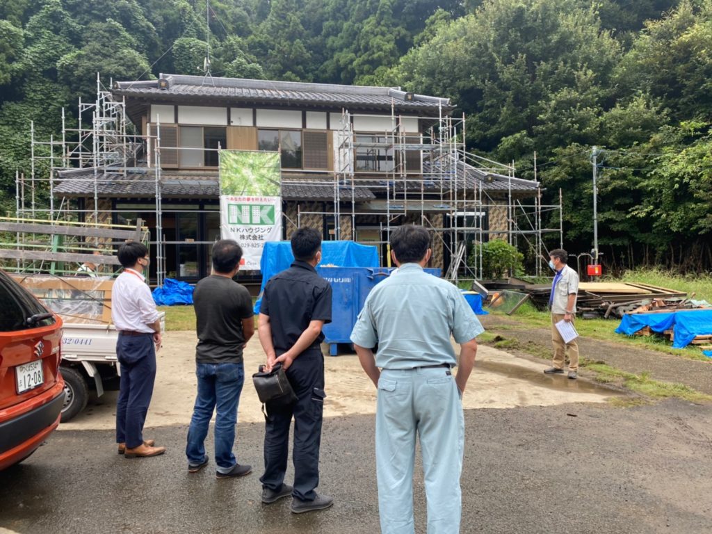 外断熱　リフォーム現場見学会