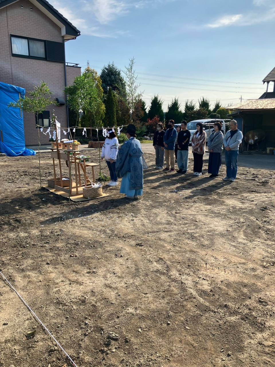 家づくりの始まり～地鎮祭～
